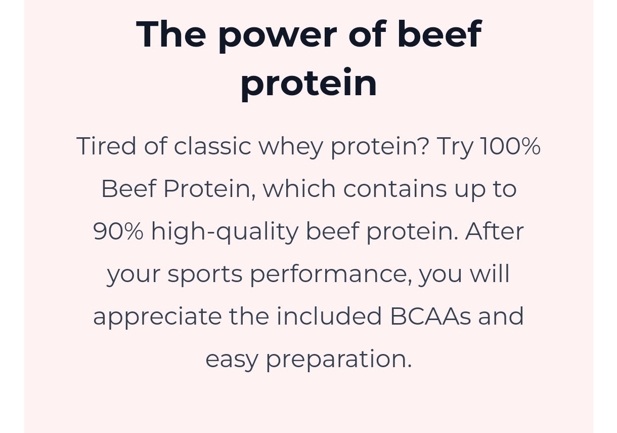 Nutrend 100% Hydrolysed Beef Protein 900g (25 servings)