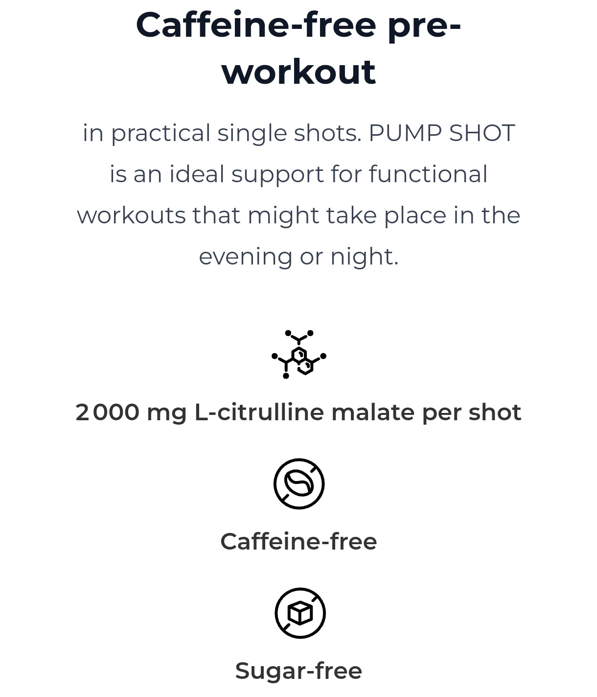 Nutrend Pump Shot 60mL (Zero Caffeine Pre-Workout)